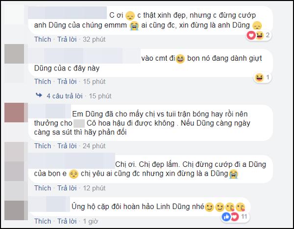 Dân mạng cầu xin Đỗ Mỹ Linh đừng cướp anh Tiến Dũng, bất chấp đại diện hoa hậu ủng hộ hết mình-5
