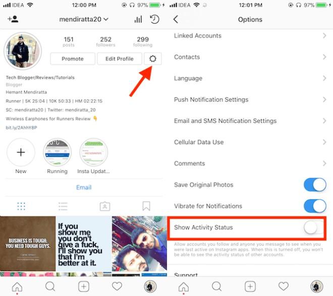 Cách xem và tắt thông tin đăng nhập lần cuối trên Instagram-3