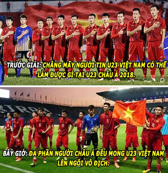 Ngả nghiêng với loạt ảnh chế về U23 Việt Nam-14