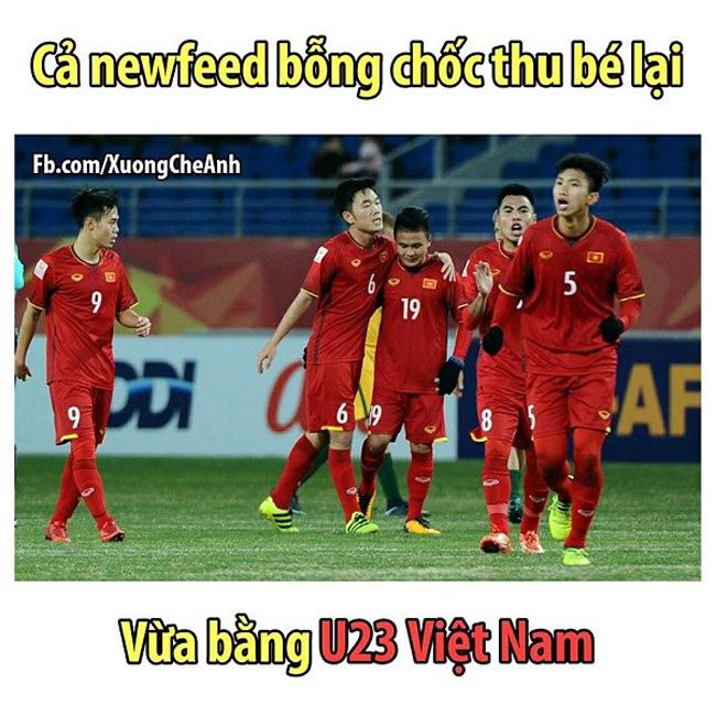 Ngả nghiêng với loạt ảnh chế về U23 Việt Nam-2