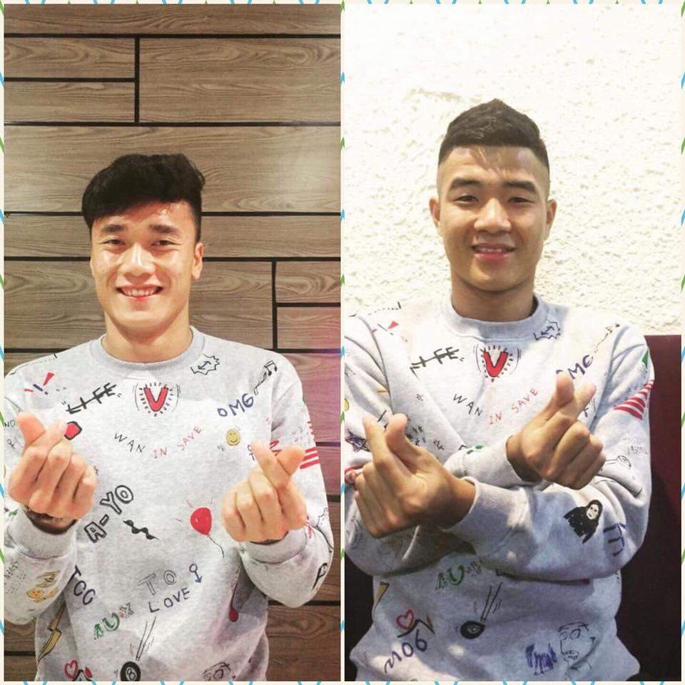 HOT: Trước khi đè lên nhau ăn mừng gây shock, Bùi Tiến Dũng và Đức Chinh từng rất nhiều lần diện đồ đôi-2