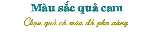 Cách chọn cam Canh ngon, ngọt trăm quả như một-3