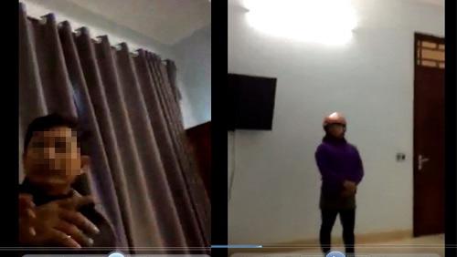 Thanh Hóa: Lộ clip nghi Chủ tịch xã vào nhà nghỉ với nữ cán bộ-1