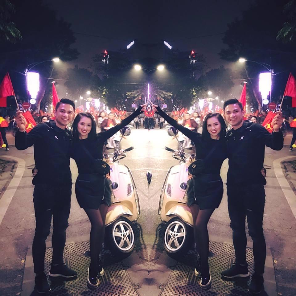 Street style sao Việt nhuốm màu cờ Tổ Quốc mừng chiến thắng tuyển U23 Việt Nam-9