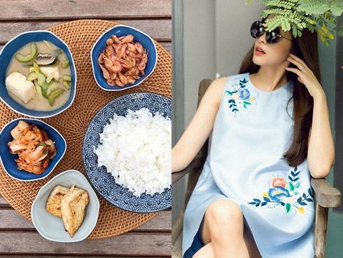 Tin sao Việt: Tăng Thanh Hà bật mí về bữa cơm gia đình 'có gì nấu đấy'