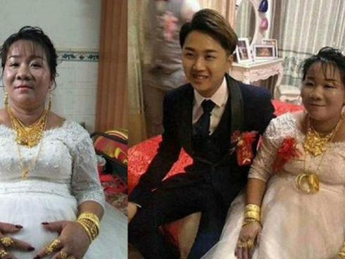Choáng ngợp với sính lễ của cô dâu 38 tuổi dành cho chú rể kém hơn nửa giáp!