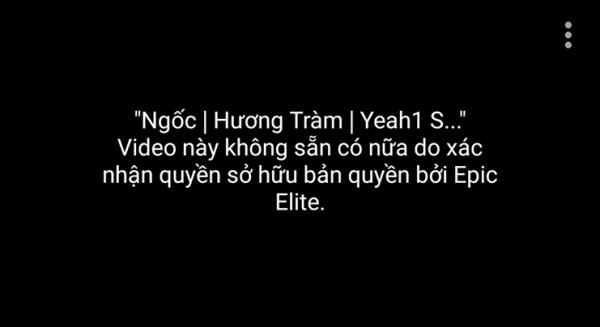 Sau Noo, MV hit của Hương Tràm cũng ‘bốc hơi’ khỏi Youtube vì vi phạm bản quyền-1