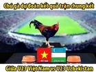 Hồi hộp xem 'gà tiên tri' dự đoán chung kết U23 Việt Nam và U23 Uzbekistan