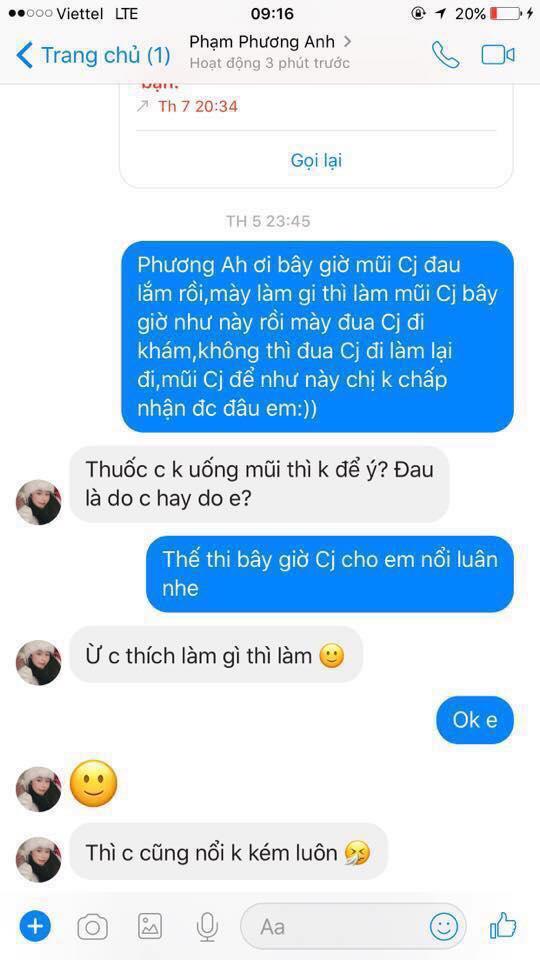 Nâng mũi của bác sĩ 17 tuổi, cô gái trẻ khóc không ra tiếng vì hoại tử đau đớn-5