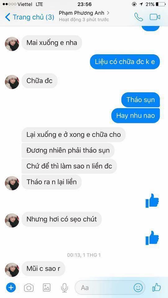 Nâng mũi của bác sĩ 17 tuổi, cô gái trẻ khóc không ra tiếng vì hoại tử đau đớn-8