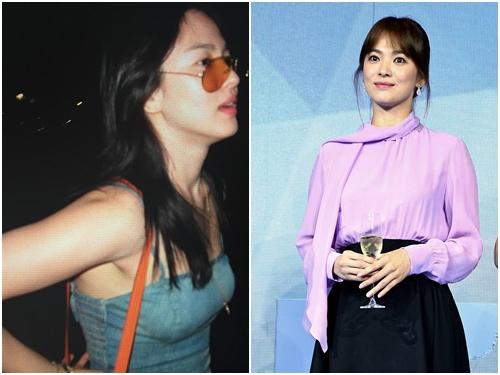 'Nghịch lý' Song Hye Kyo: Ăn vận kiểu cách thì 'sến' nhưng luộm thuộm chút lại chất đừng hỏi