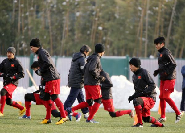 HLV Park Hang-seo nói gì với học trò trước trận gặp U23 Uzbekistan?-1