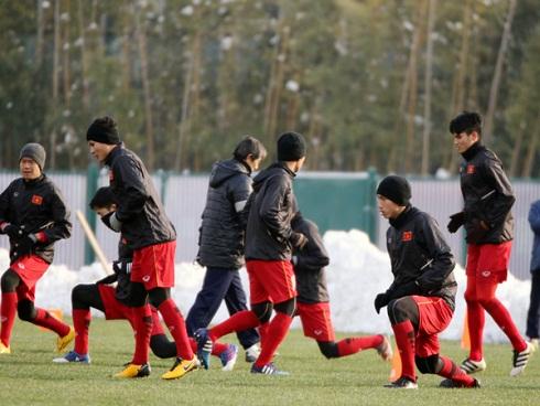 HLV Park Hang-seo nói gì với học trò trước trận gặp U23 Uzbekistan?