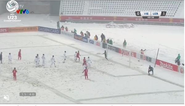 Phút 40 - Hiệp 1: Quang Hải xuất sắc ghi bàn, gỡ hòa cho U23 Việt Nam-1