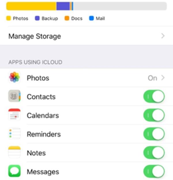 Cách đồng bộ và sao lưu cuộc trò chuyện iMessage với iCloud trong iOS 11.3-2