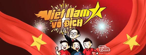 Bộ tranh vui: Mọi trái tim đều hướng về niềm tin chiến thắng - Việt Nam vô địch-9