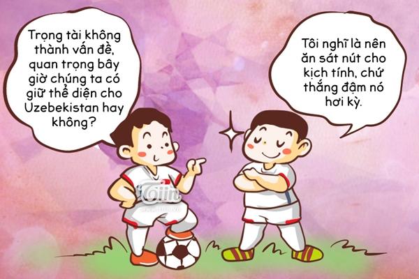 Bộ tranh vui: Mọi trái tim đều hướng về niềm tin chiến thắng - Việt Nam vô địch-7