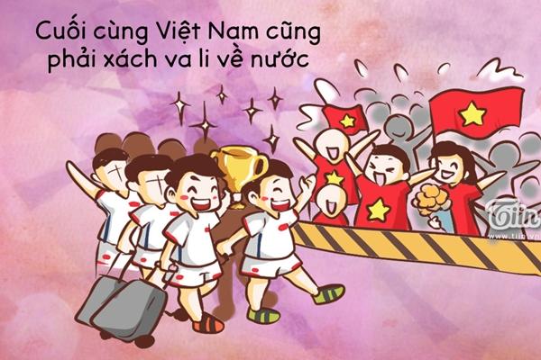 Bộ tranh vui: Mọi trái tim đều hướng về niềm tin chiến thắng - Việt Nam vô địch-8