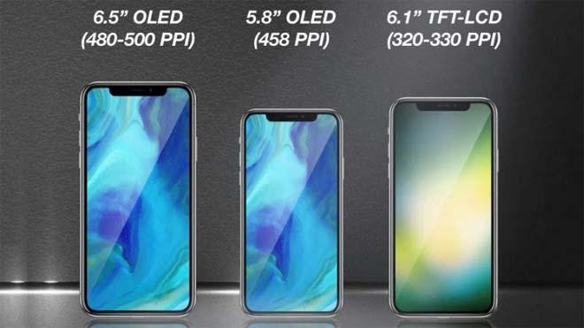 Chân dung và chức năng đầy đủ trên iPhone 2018 qua tin đồn-2