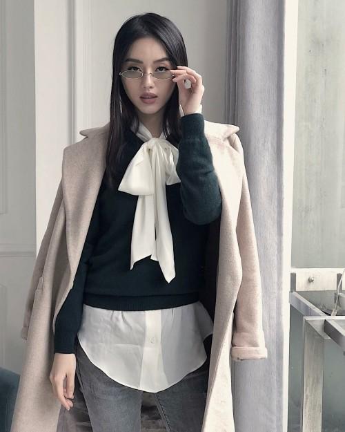 Đỗ Mỹ Linh đẹp dịu dàng trước tin đồn yêu Bùi Tiến Dũng-8