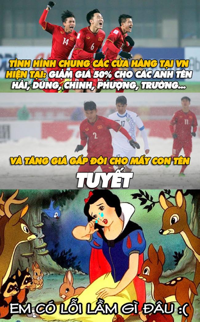 Cư dân mạng chế ảnh hài hước về U23 Việt Nam-4