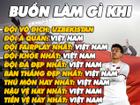 Cư dân mạng chế ảnh hài hước về U23 Việt Nam