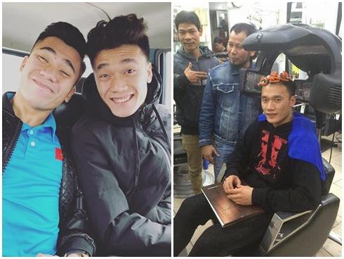 Bình thường Bùi Tiến Dũng đã được để ý lắm rồi nhưng Tết này mái tóc súp lơ của anh mới là hot topic-9