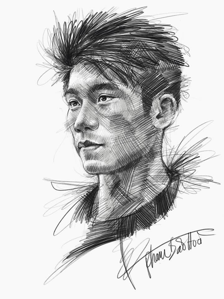 Loạt tranh vẽ sống động như thật về HLV Park Hang-seo và toàn đội U23 Việt Nam-6