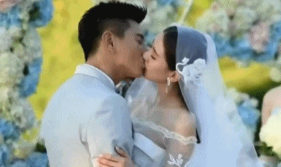 10 nụ hôn đẹp nhất trong hôn lễ sao Hoa ngữ: Người hết mực ngọt ngào, kẻ vô cùng hài hước-2
