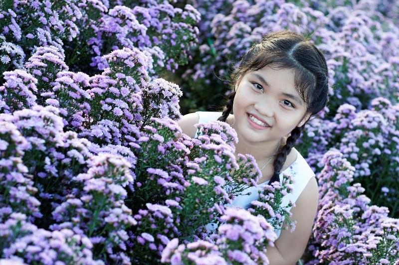 Vườn hoa thạch thảo tím lịm, đốn tim các thánh sống ảo-4