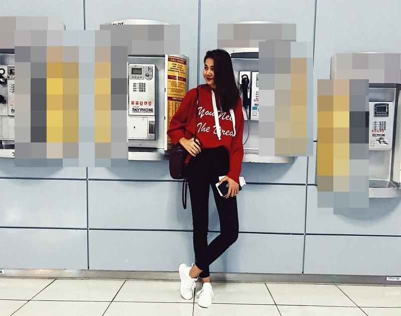 Tin sao việt: Siêu mẫu Thanh Hằng vác ba lô lên và đi bụi-1