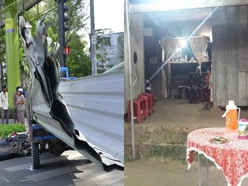 Ô tô ‘mất lái’ húc hàng loạt xe máy, nhiều người đi đường hoảng sợ-4