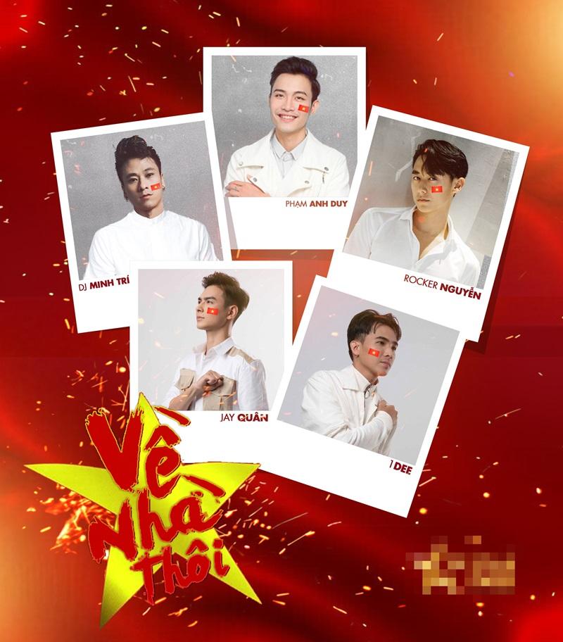Vũ Cát Tường và loạt mỹ nam Vpop sáng tác ca khúc chúc mừng đội tuyển U23 Việt Nam-2