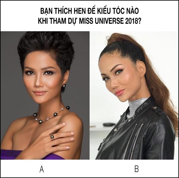 Dân mạng phản đối HHen Niê để tóc dài nếu muốn chinh phục vương miện Hoa hậu Hoàn vũ Thế giới 2018-2