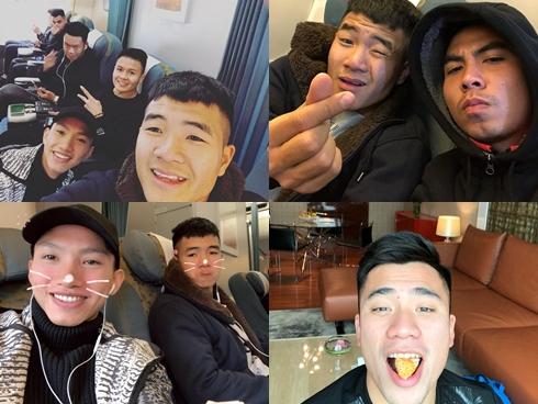 Tin sao Việt: Khi không phải chuyền bóng, cầu thủ U23 Việt Nam cũng muôn kiểu 'kute lạc lối'