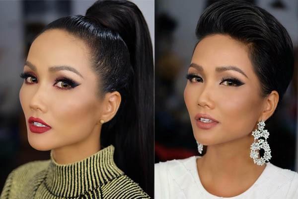 Chẳng ai nhận ra Hoa hậu HHen Niê khi cô nối tóc dài và trang điểm đậm nét-8