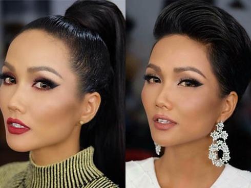 Hoa hậu HHen Niê bất ngờ để tóc dài, diện thiết kế đụng hàng Tóc Tiên-11