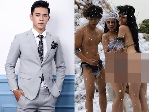 Trọn bộ ảnh 2 hotgirl Hà thành mặc bikini khoe da thịt giữa lạnh thấu xương đình đám mạng xã hội-13