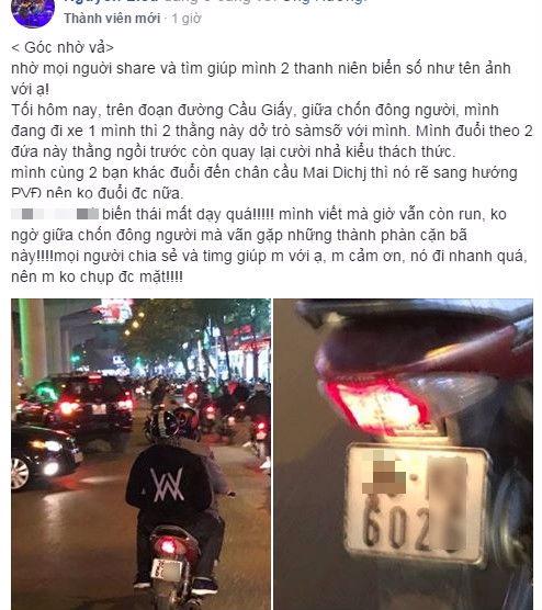 Hà Nội: Xôn xao sự xuất hiện của kẻ biến thái chuyên rình rập những cô gái trẻ để sàm sỡ-4