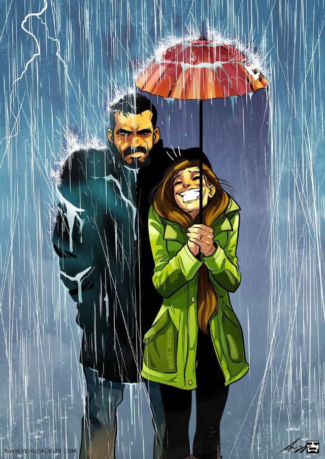 Những tình huống hài khó đỡ mà cặp đôi nào cũng gặp phải qua nét vẽ của hoạ sĩ Israel-1