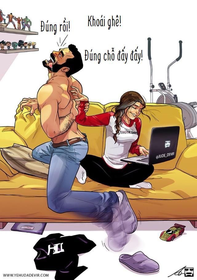 Những tình huống hài khó đỡ mà cặp đôi nào cũng gặp phải qua nét vẽ của hoạ sĩ Israel-9