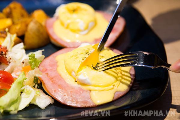 Món trứng chần 135 nghìn đồng khiến tín đồ ăn uống Sài thành xôn xao sống ảo-5