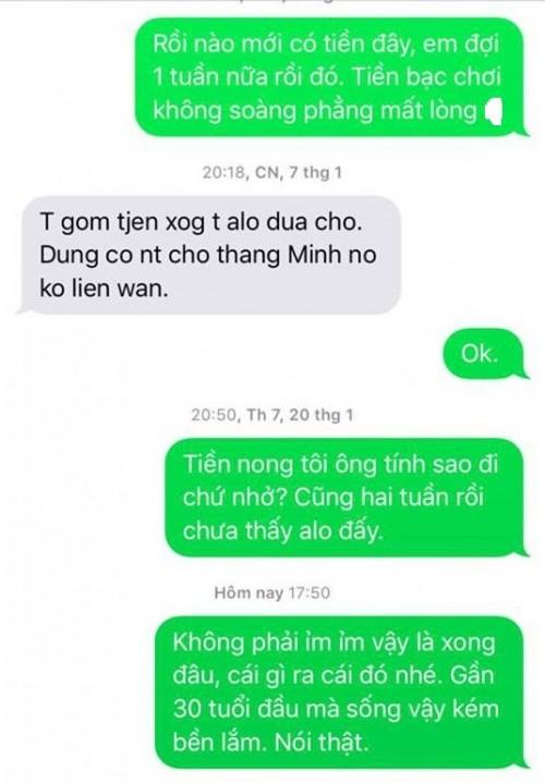 Khổ nhất là cho bạn vay tiền, lúc đòi nợ lại còn phải cầu xin, năn nỉ!-3