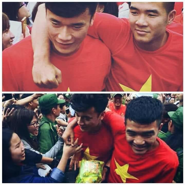 Hội chị em đau tim khi cặp đôi đam mỹ Bùi Tiến Dũng - Đức Chinh lại tay trong tay trên sân khấu lớn-2