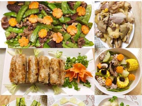 Bà mẹ xinh đẹp khoe mâm cỗ cúng Táo quân hút mắt khiến nghìn chị em thích thú