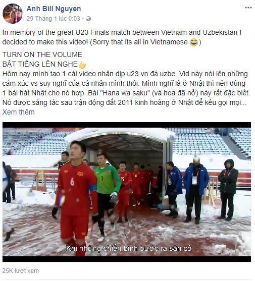 Sự thật clip hát tặng U23 Việt Nam bằng tiếng Nhật gây bão mạng-1
