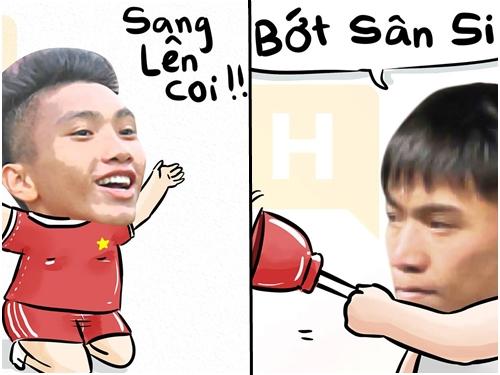 Hãy để các cầu thủ U23 Việt Nam giúp bạn 'thay lời muốn nói'