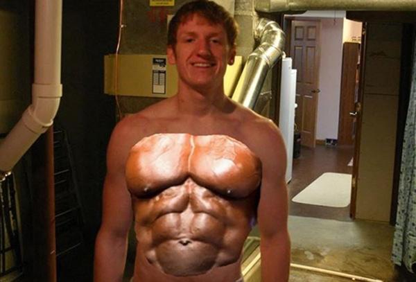 Chết cười với những cách bá đạo để có cơ bụng 6 múi-14