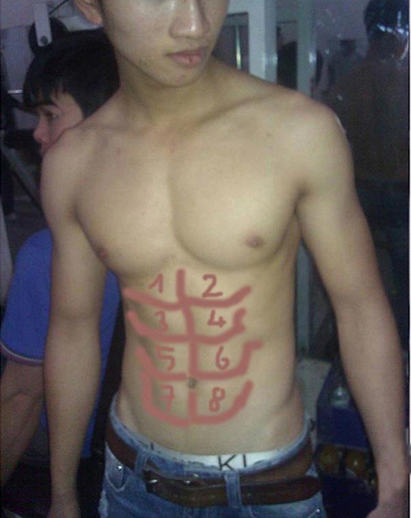 Chết cười với những cách bá đạo để có cơ bụng 6 múi-7