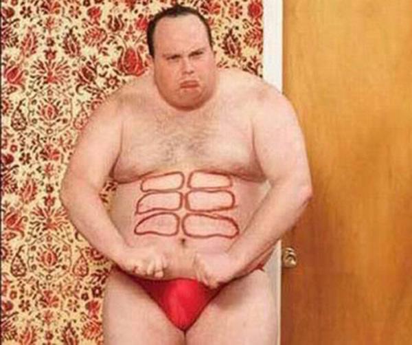 Chết cười với những cách bá đạo để có cơ bụng 6 múi-2